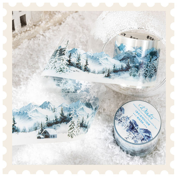 Cinta PET Winter Serenity